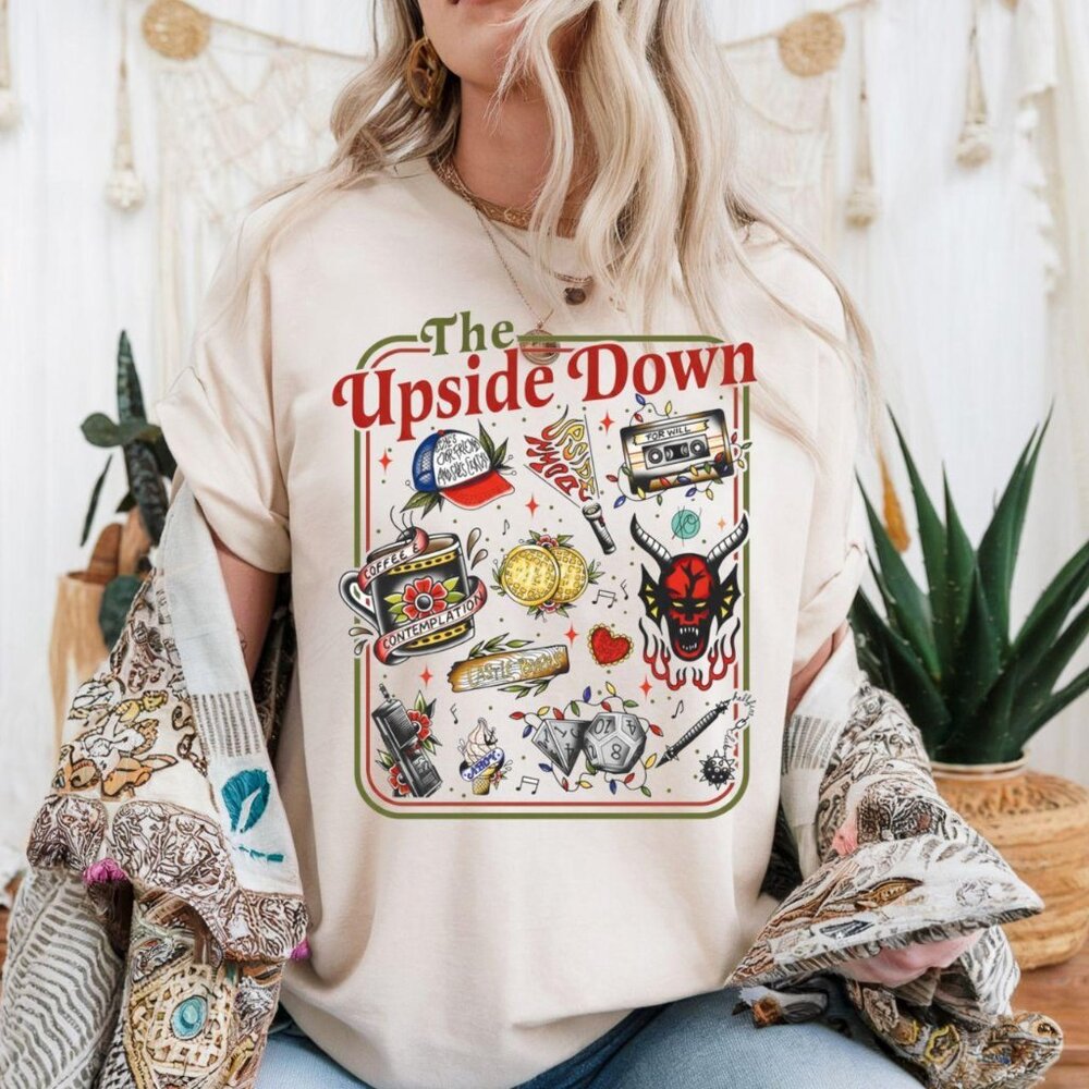 The Upside Down Shirt | Stranger Things Inspired Graphic Tee